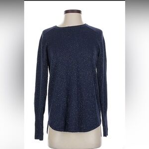 Apt. 9 Sparkling Navy Blue Tunic Top